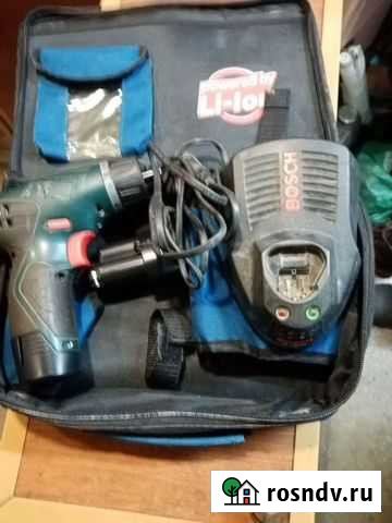 Шуруповерт bosch10, 8вольт Комсомольск-на-Амуре - изображение 1