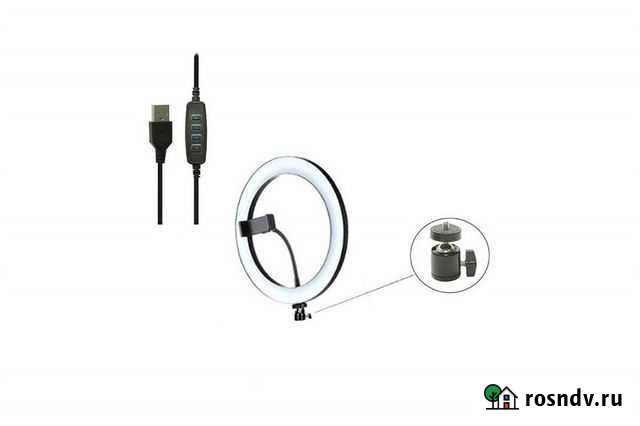 Кольцевая лампа CXB-260 (26 см) / USB Омск - изображение 1