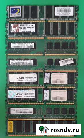 Оперативная память ddr 1 512mb Норильск - изображение 1