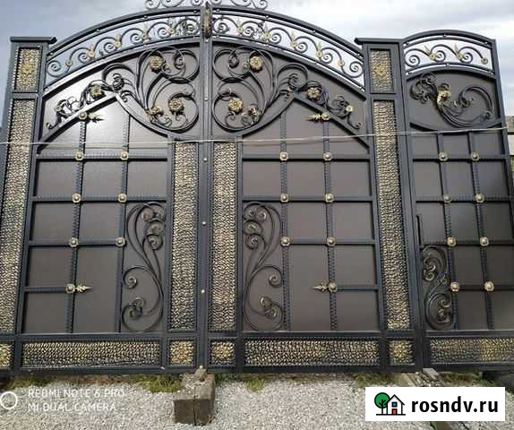 Ворота кованые изделие N0014 Ачхой-Мартан - изображение 1