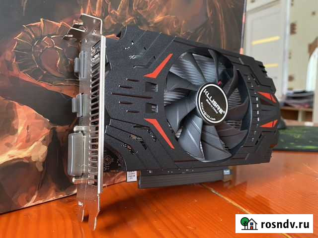 Новая видеокарта Amd Rx560 4гб/аналогgtx1050Ti 4гб Улан-Удэ - изображение 1