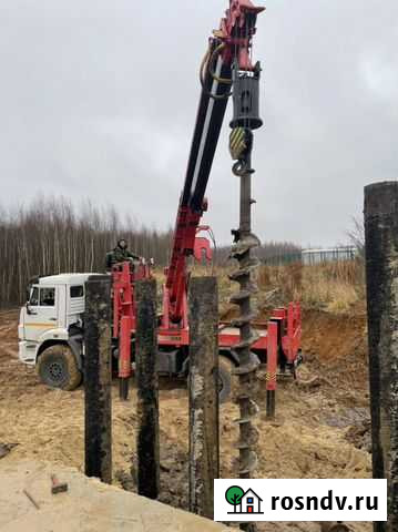 Буронабивные сваи, шпунт, ямобур Ермолино - изображение 1