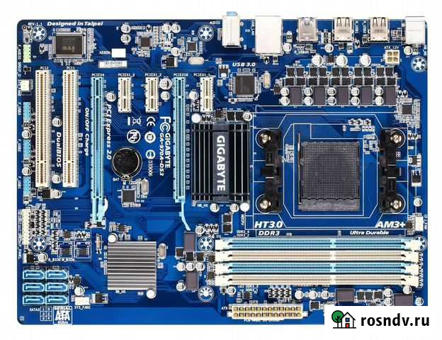 Материнская плата с процессором FX и памятью 16gb Ульяновск - изображение 1