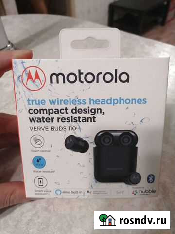 Новые наушники Motorola Vervebuds 110 Пермь - изображение 1
