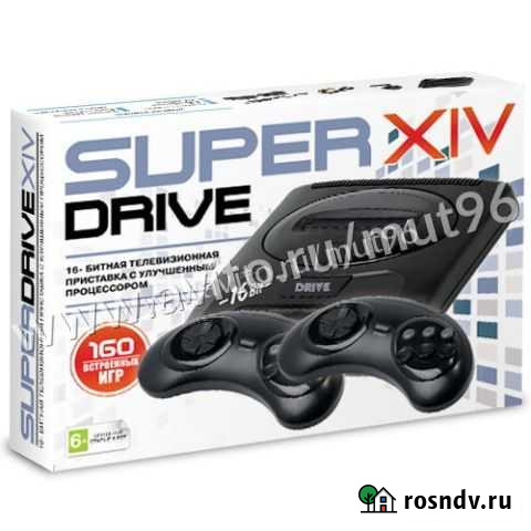 Sega Super Drive 14 (160-in-1) Black Нижний Тагил - изображение 1
