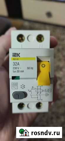 Выключатель дифференциальный (узо) Глазов - изображение 1