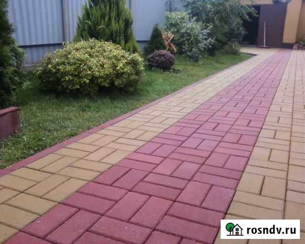 Укладка тротуарной плитки. Благоустройство Калининград - изображение 1