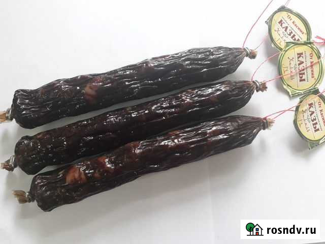 Конская колбаса казы Средняя Елюзань - изображение 1