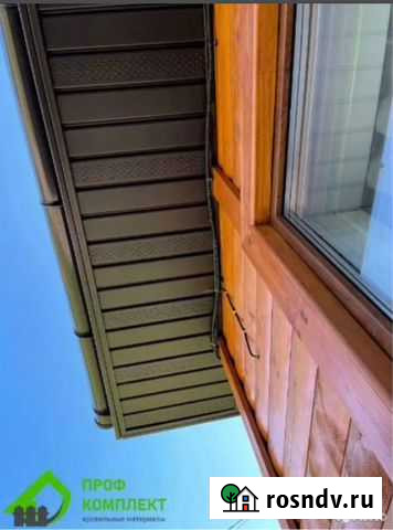 Пластиковый водосток Заокский - изображение 1