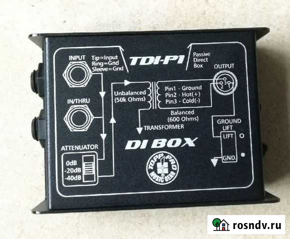 Директ- бокс Topp PRO TDI-P1 Курск - изображение 1
