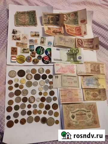 Сборный лот начинающему коллекционеру монеты значк Тверь - изображение 1