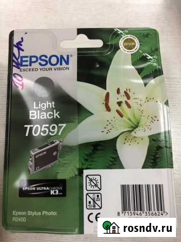 Картридж Epson T0597 Московский - изображение 1