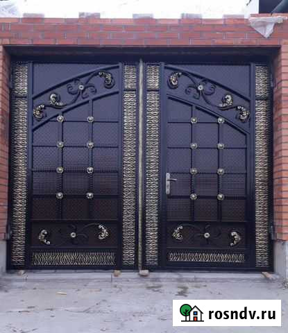 Ворота кованные Магас - изображение 1