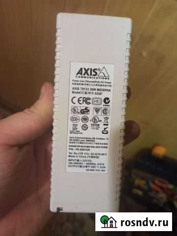 PoE инжектор оригинальный Axis T8133 Midspan (5900 Туапсе - изображение 1