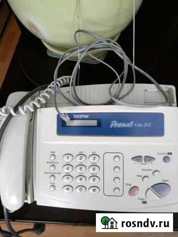 Факс- телефон Brother 202 Череповец - изображение 1