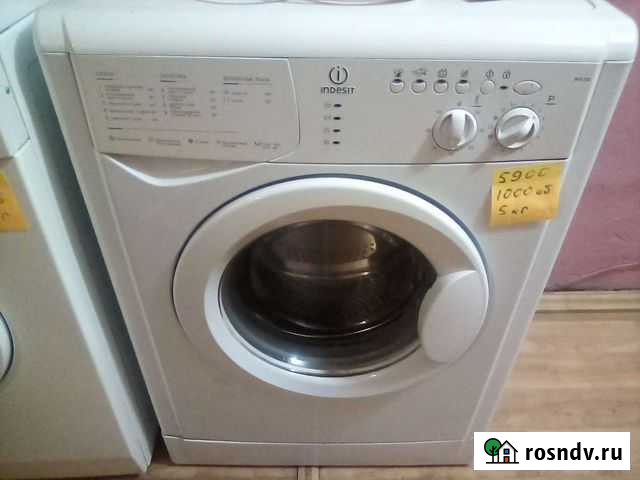Indesit 1.000 оборотов 5 кг доставка гарантия 3 ме Челябинск - изображение 1