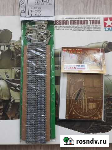 Дополнения для модели танка Т-55А Оренбург - изображение 1