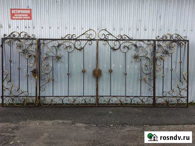Ворота кованые Брянск - изображение 1