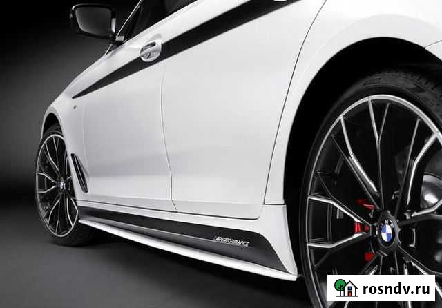 Наклейки на пороги M Performance BMW 5 G30 Санкт-Петербург - изображение 1