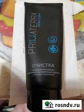Паста для рук очищающая primaterra extra clean Ангарск - изображение 1