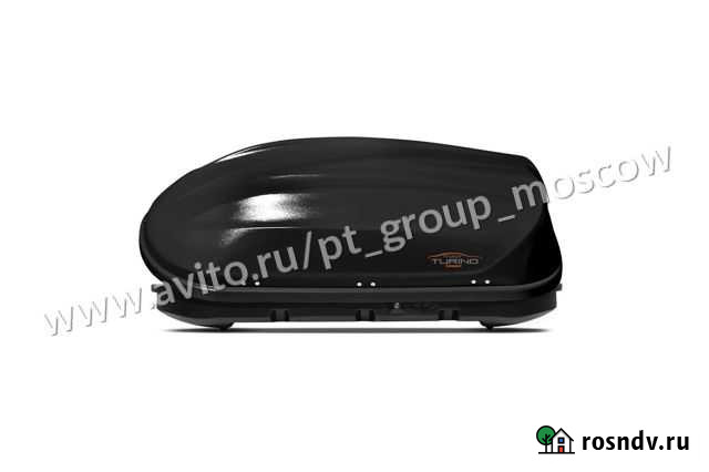 Автобокс Turino Compact 360 Черный Двухсторонний Москва - изображение 1