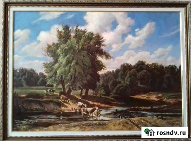 Картина маслом на холсте Чебоксары - изображение 1