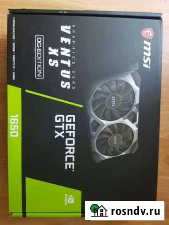 Видеокарта GTX 1650 4 Gb Екатеринбург - изображение 1
