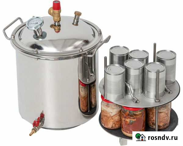 Автоклав Малыш Газ Нерж У (22л) Череповец - изображение 1