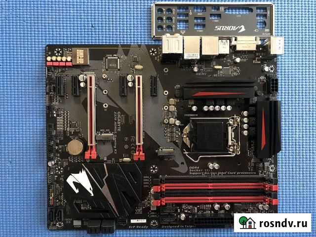 Мат. п. Gigabyte Z370 aorus Gaming K3 LGA 1151 v.2 Щекино - изображение 1