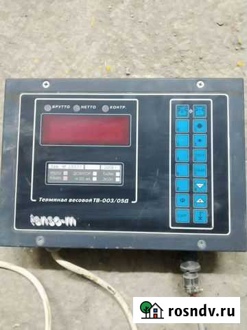 Терминал весовой тв-003/05Д Псков - изображение 1