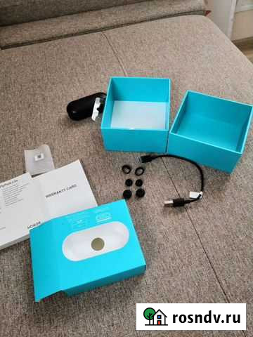 Беспроводные наушники honor flypods light Емва - изображение 1