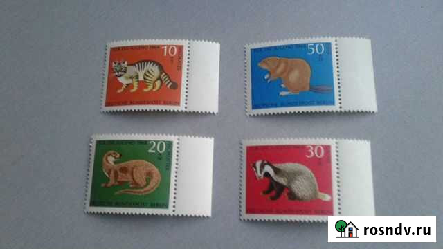 Германия 1967 г. Животные MNH Калининград - изображение 1