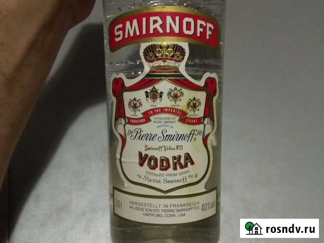 Продам этикетку водки smirnoff 1L Пенза - изображение 1
