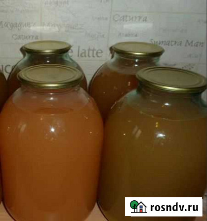 Продукты питания, яблочный сок Шебекино - изображение 1