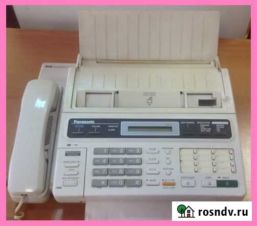 Телефакс Panasonic KX-F2130 плюс 3 рулона бумаги Краснодар - изображение 1