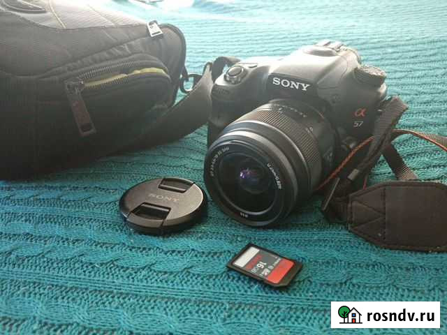 Зеркальный фотоаппарат Sony a57 Кемерово - изображение 1