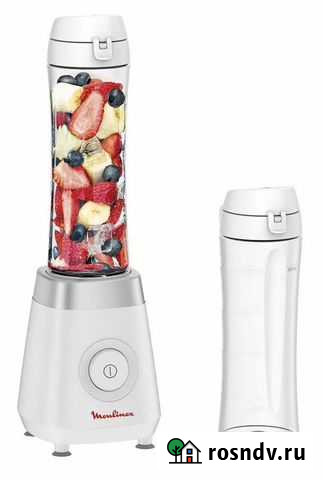 Стационарный блендер Moulinex LM1KJ110, белый Алушта - изображение 1