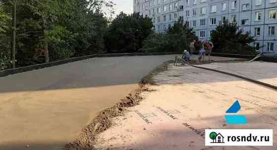 Полусухая стяжка пола за 1 день Москва