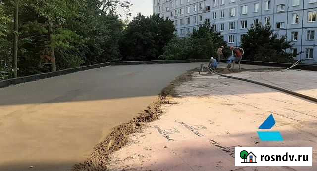 Полусухая стяжка пола за 1 день Москва - изображение 1