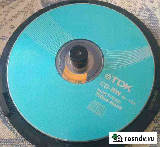 CD RW диски чистые Бийск