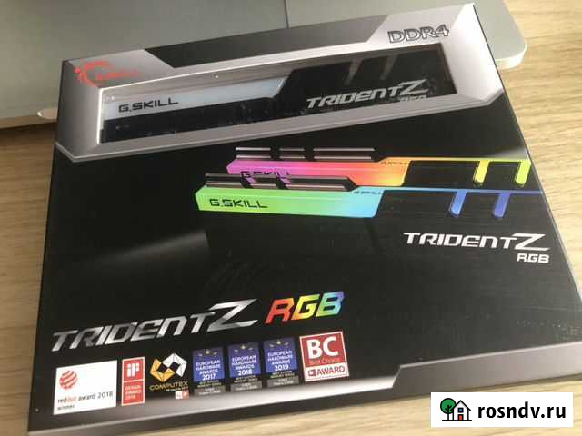 Bdie Озу G.skill 32gb Trident Z rgb Сочи - изображение 1