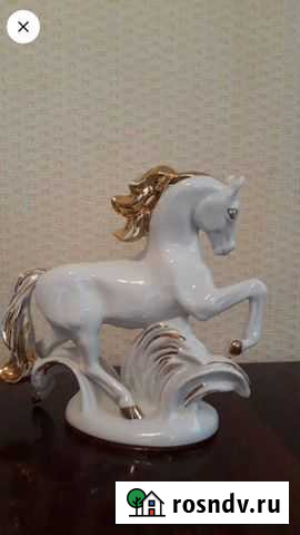 Конь, лошадь. Фарфор. Статуэтка Самара - изображение 1