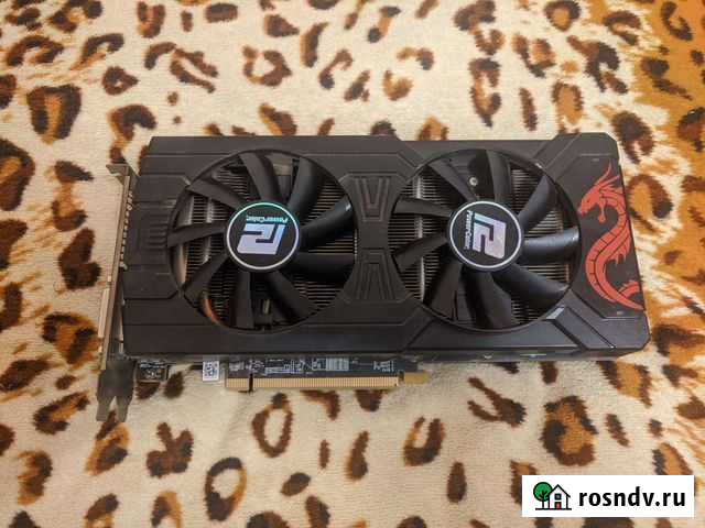 Rx 570 powercolor на подшипниках Брянск - изображение 1