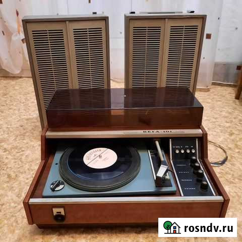 Проигрыватель винила Вега 101 СССР Иваново - изображение 1