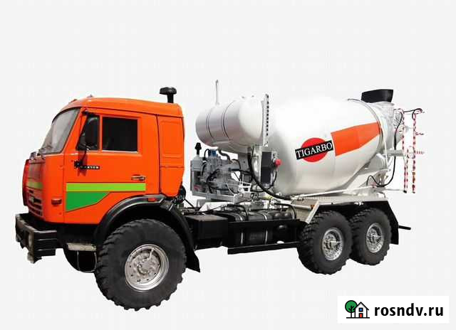 Автобетоносмеситель 69360Е на шасси камаз 43118-23 Сургут - изображение 1