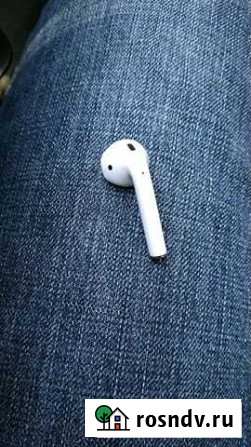Аирподс 2 airpods 2 левое ухо оригинал Махачкала - изображение 1