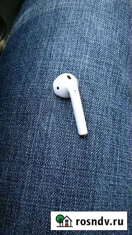 Аирподс 2 airpods 2 левое ухо оригинал Махачкала - изображение 1