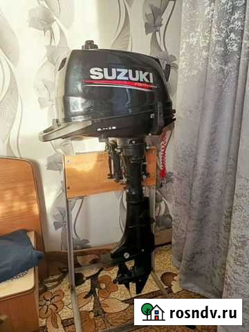 Лодочный мотор suzuki 5л.с. 4х тактный Наро-Фоминск - изображение 1