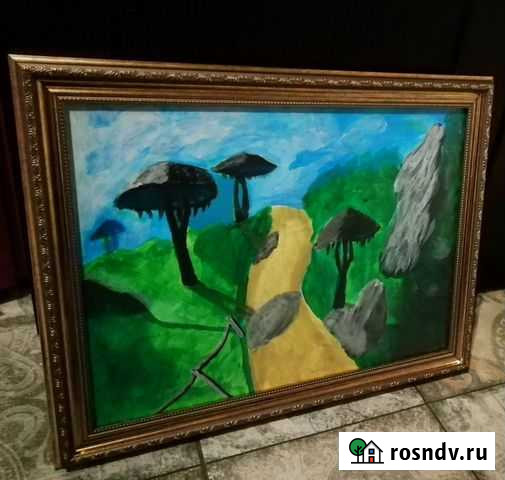 Картина. Дорога в Пелагиад Мурино - изображение 1