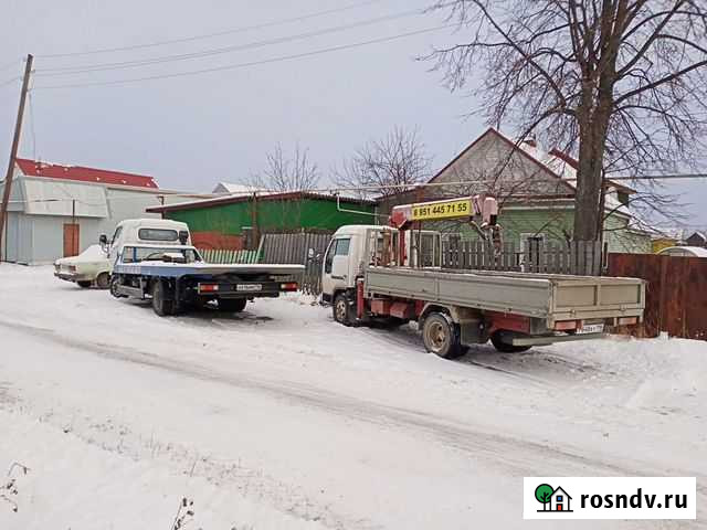 Эвакуатор 6*2,3м, Манипулятор 3т стрела 2.2т Лесной - изображение 1